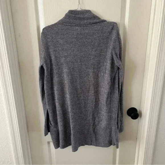 BAREFOOT DREAMS Grey CozyChic Lite Circle Cardi - Picture 6 of 6